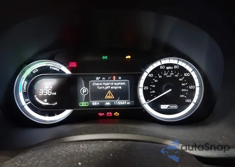 2017 Kia Niro Lx from USA, damaged, VIN KNDCB3LC3H5073876